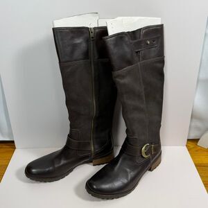 Timberland Earthkeepers Bethel Boots Brown Nubuck Leather Tall 23699 Women's 10M